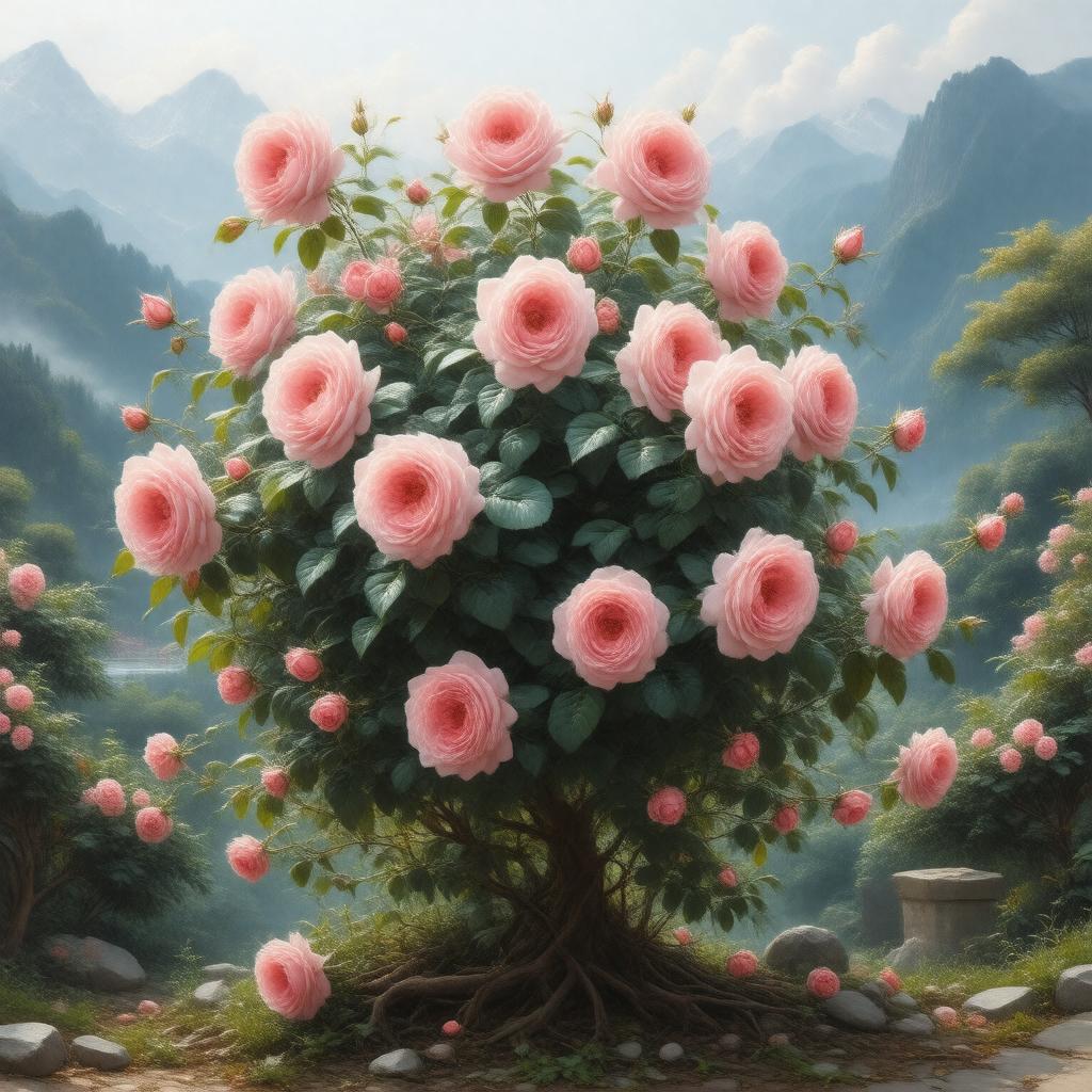 Bourbon rose